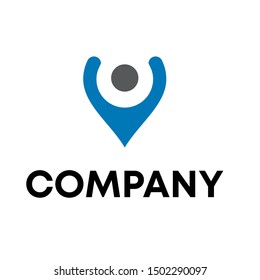 People logo vector template illustration sign design community