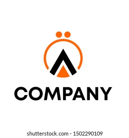 People logo vector template illustration sign design community