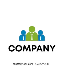 People logo vector template illustration sign design community