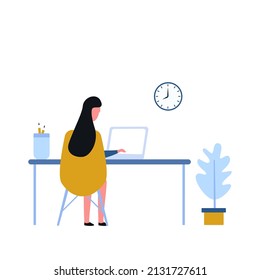 people looking at laptop are sitting at work