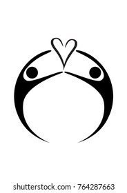people with love icon