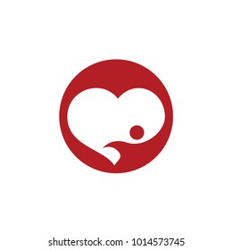 People Love Logo design template
