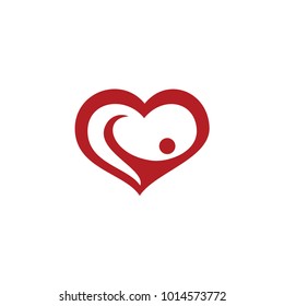 People Love Logo design template