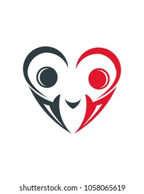 people love logo template
