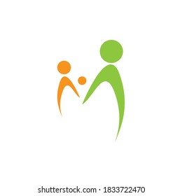 People love logo template vector icon design
