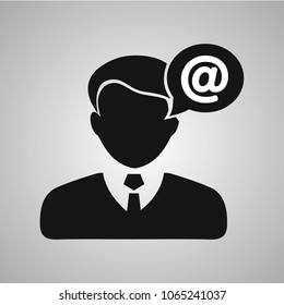 people mail icon