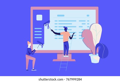 people making program interface 