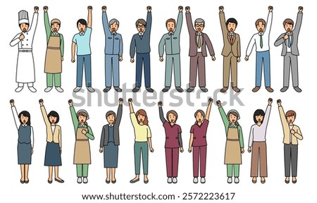 People making their appeal in the spring labor offensive