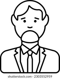 personas- hombre- avatar- perfil de usuario- Esquema