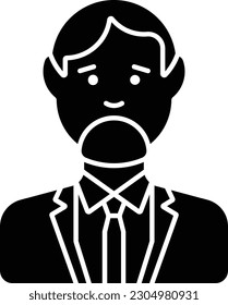 people- man- avatar- user- profile- Glyph