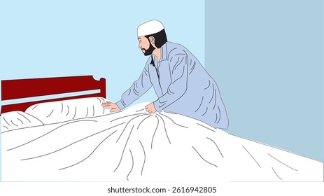 people man vector art one