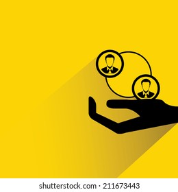 people management concept, manpower allocation, human resource management concept