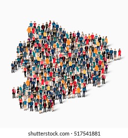 people map country Andorra vector