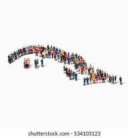 people map country Cuba vector