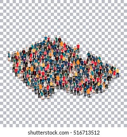 people map country Czech Republic vector