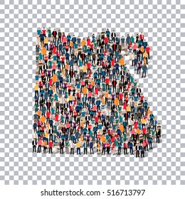 people map country Egypt vector