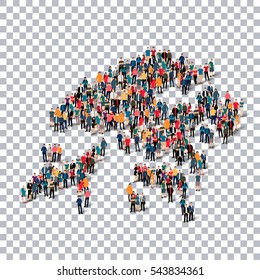 people map country Hong Kong vector