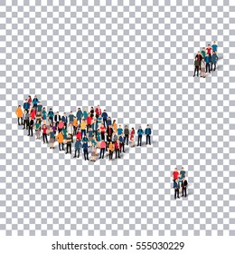 people map country Madeira vector