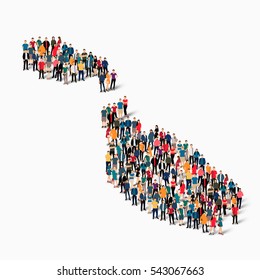 people map country Malta vector