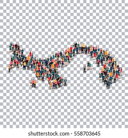 people map country Panama vector