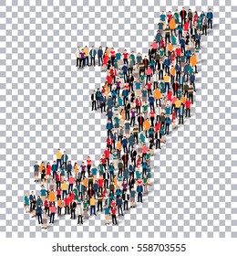 people map country Republic of the Congo vector