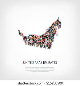 people map country UAE vector