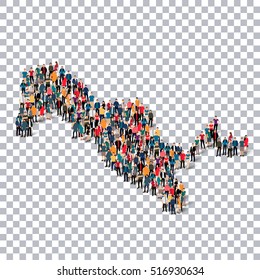 people map country Uzbekistan vector