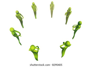 People in a meeting