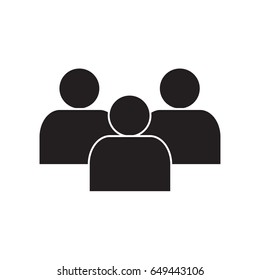 People minimal style Icon vector Eps10