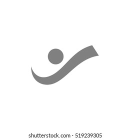 people move abstract logo