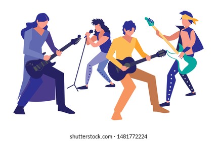 people musicians concert event design