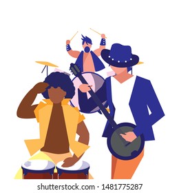 people musicians concert event design