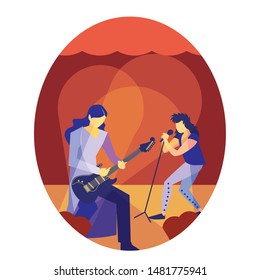 people musicians concert event design