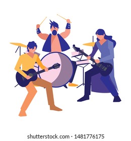 people musicians concert event design