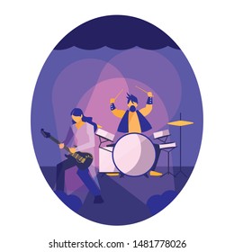 people musicians concert event design