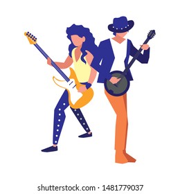 people musicians concert event design