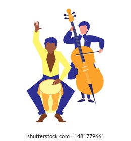 people musicians concert event design