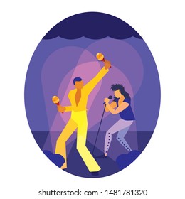 people musicians concert event design