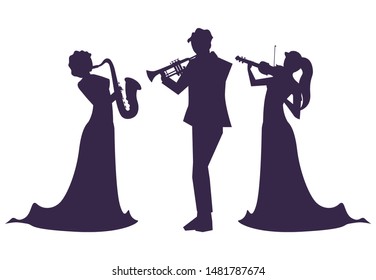 people musicians concert event design