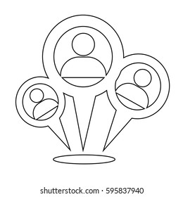 people network icon