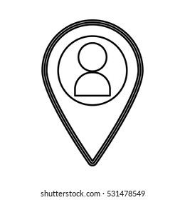 People network team icon vector illustration graphic design