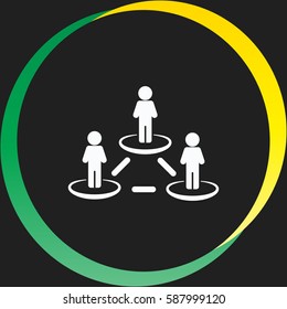 People network vector  icon