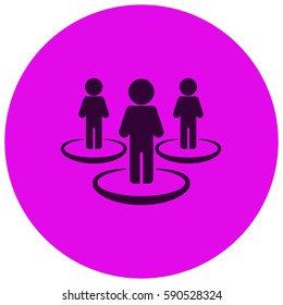 People network vector  icon