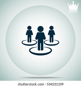 People network  vector illustration.