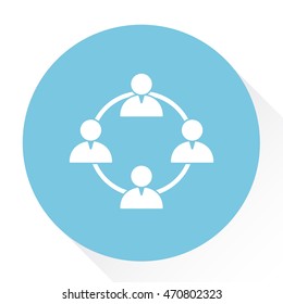 people networking icon