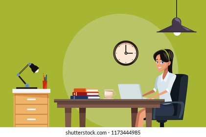 People at office