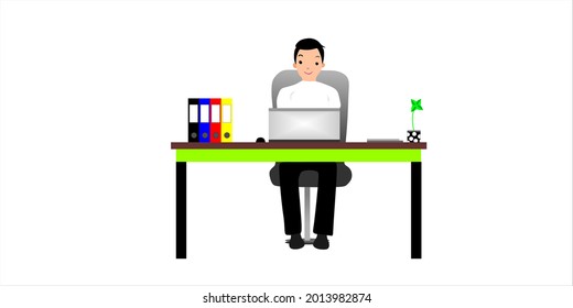 personas en diseño vectorial de oficina