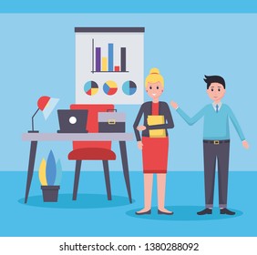 people office workplace