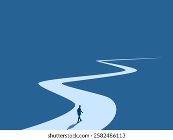 People on a long and complicated path of life
