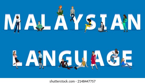 Personas en "lengua malaya" para aplicaciones web y móviles